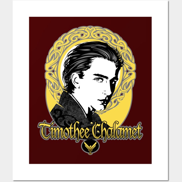 Timothee Chalamet Wall Art by PalmGallery